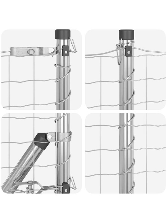 Aed koos postidega hall 0.4 x 25 m teras
