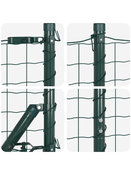 Aed koos postidega roheline 1.2 x 10 m teras