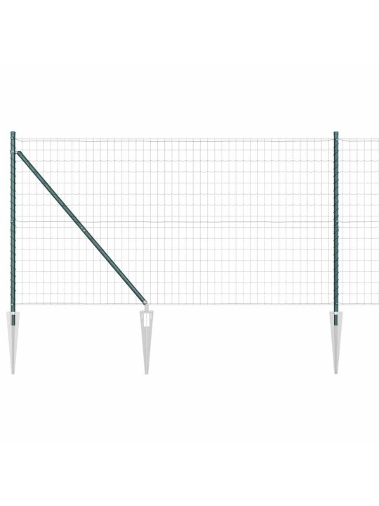 Aed koos postidega roheline 1.2 x 10 m teras