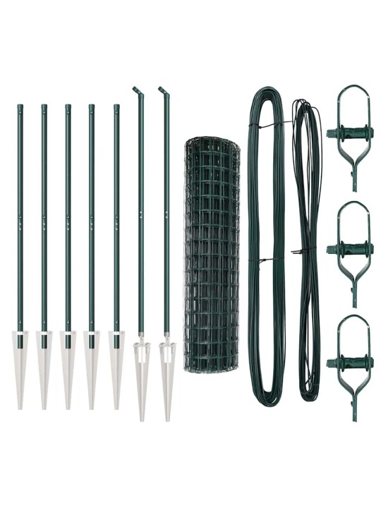 Aed koos postidega roheline 1.4 x 10 m teras