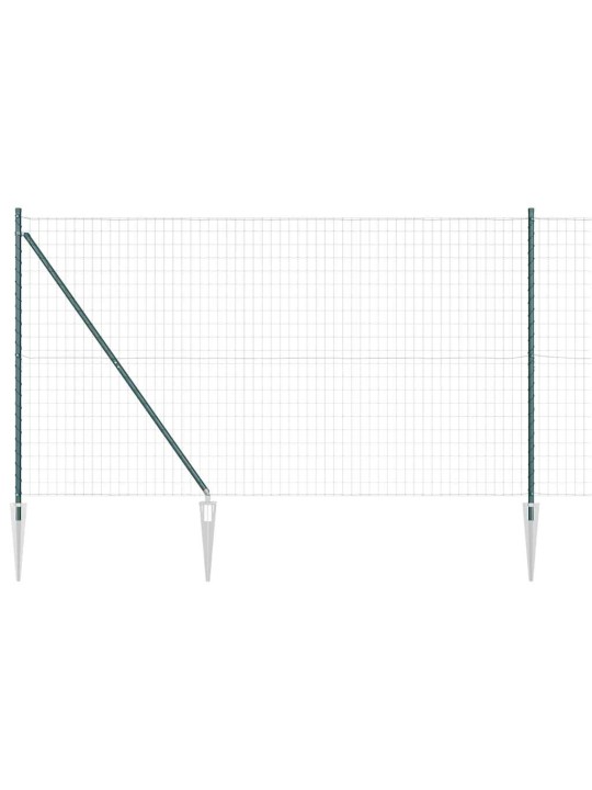 Aed koos postidega roheline 1.5 x 10 m teras