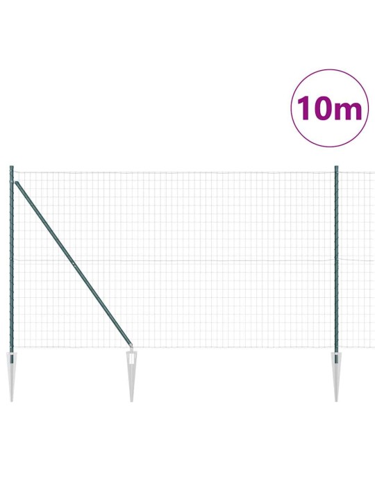 Aed koos postidega roheline 1.5 x 10 m teras