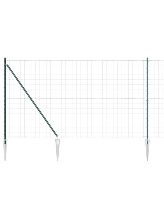 Aed koos postidega roheline 1.5 x 10 m teras