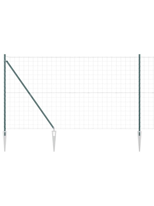 Aed koos postidega roheline 1.5 x 10 m teras