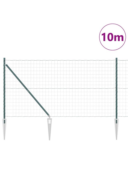 Aed koos postidega roheline 1.2 x 10 m teras