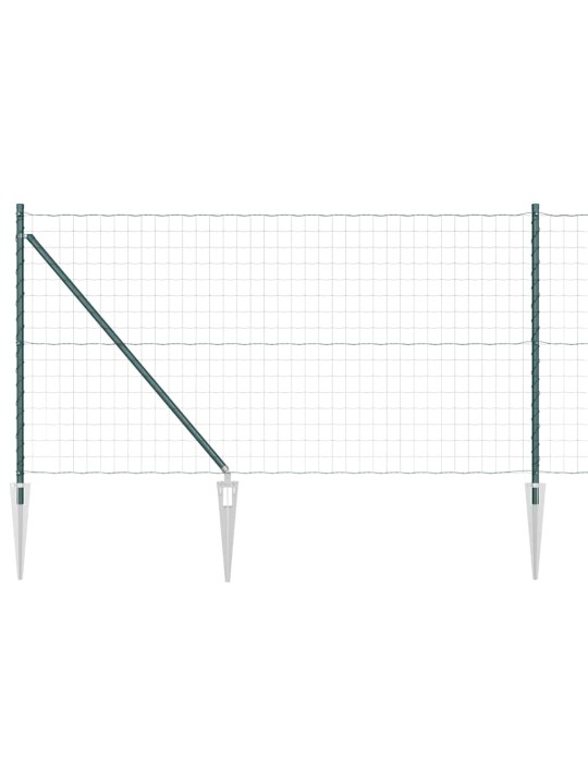 Aed koos postidega roheline 1 x 25 m teras