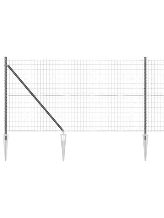 Aed koos postidega hall 1 x 10 m teras