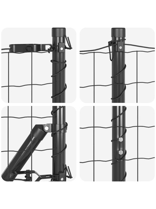 Aed koos postidega hall 1.2 x 10 m teras