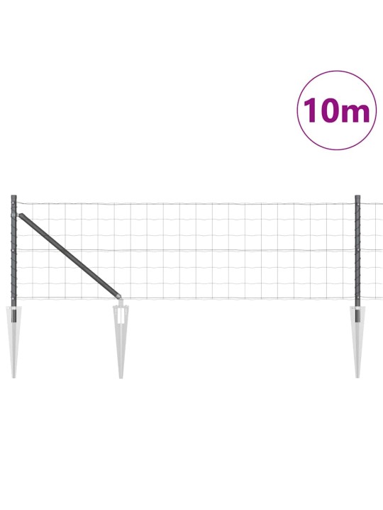 Aed koos postidega hall 0.8 x 10 m teras