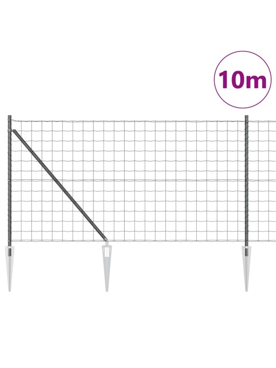 Aed koos postidega hall 1 x 10 m teras
