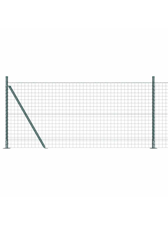 Aed koos postidega roheline 1 x 10 m teras