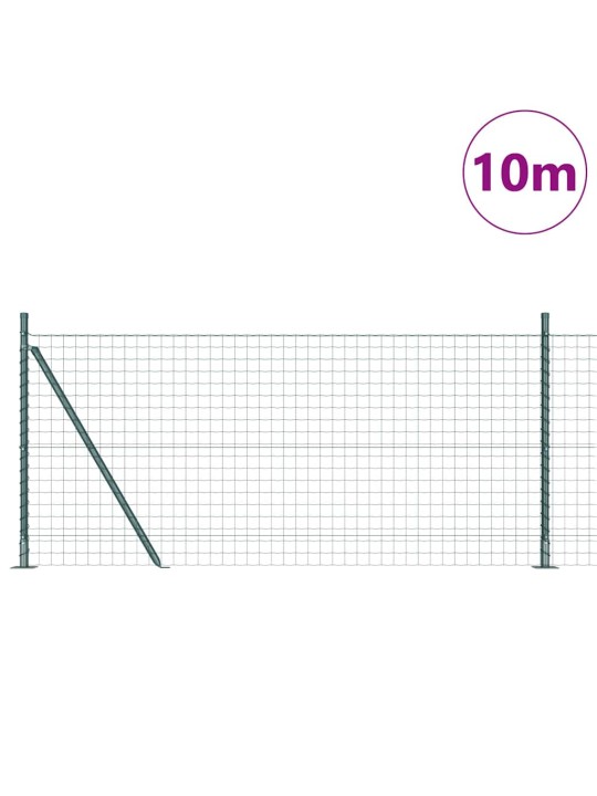 Aed koos postidega roheline 1 x 10 m teras