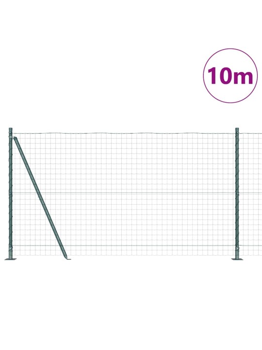 Aed koos postidega roheline 1.2 x 10 m teras