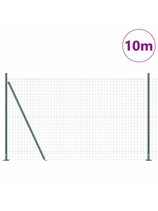 Aed koos postidega roheline 1.6 x 10 m teras