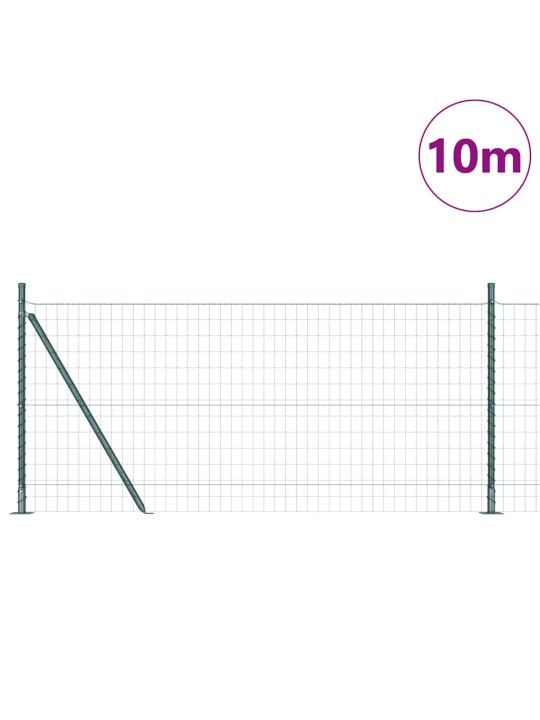 Aed koos postidega roheline 1 x 10 m teras