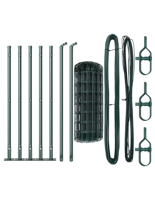 Aed koos postidega roheline 0.6 x 10 m teras