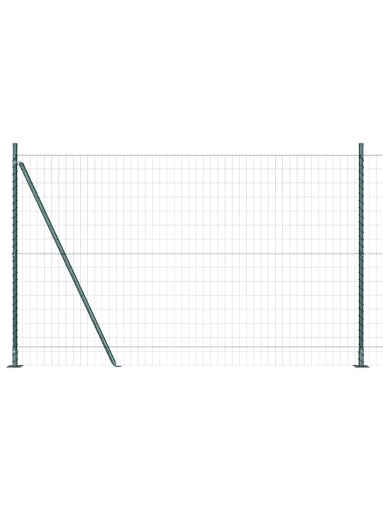 Aed koos postidega roheline 1.5 x 10 m teras