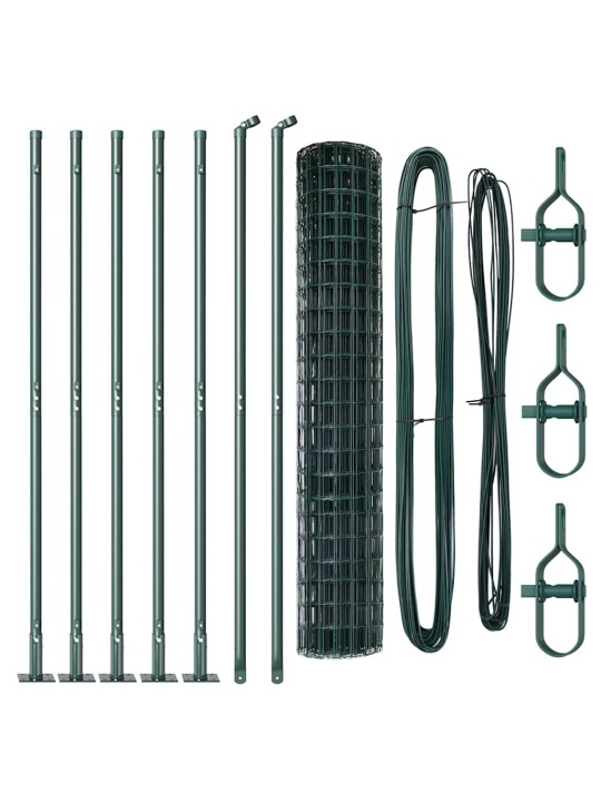 Aed koos postidega roheline 1.4 x 10 m teras