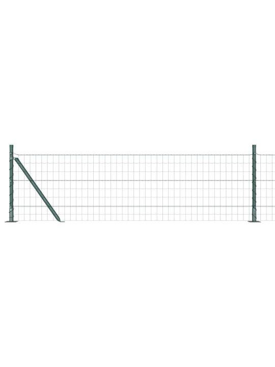 Aed koos postidega roheline 0.4 x 25 m teras