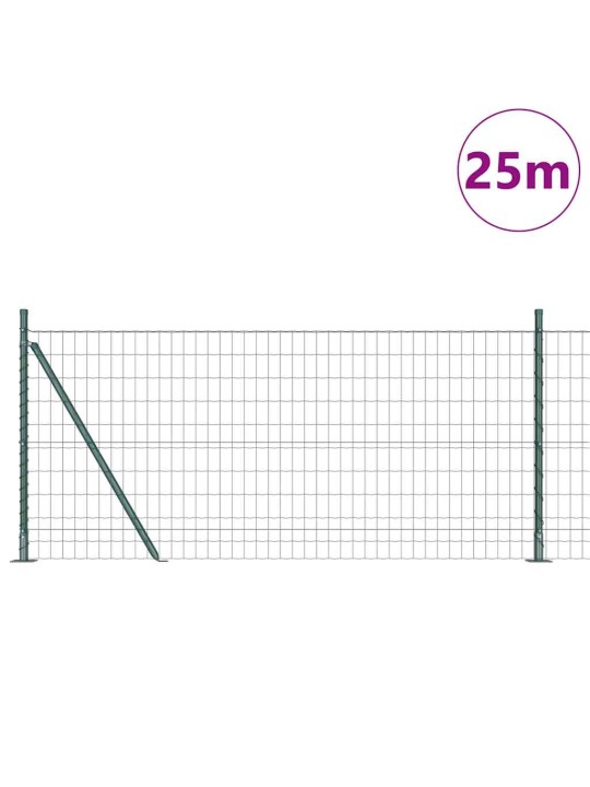 Aed koos postidega roheline 1 x 25 m teras