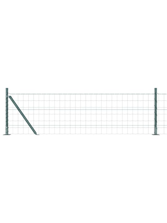 Aed koos postidega roheline 0.4 x 25 m teras