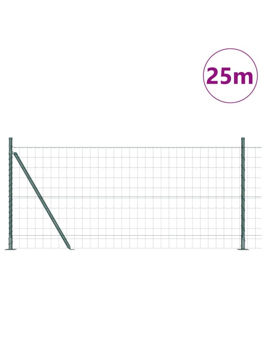 Aed koos postidega roheline 1 x 25 m teras