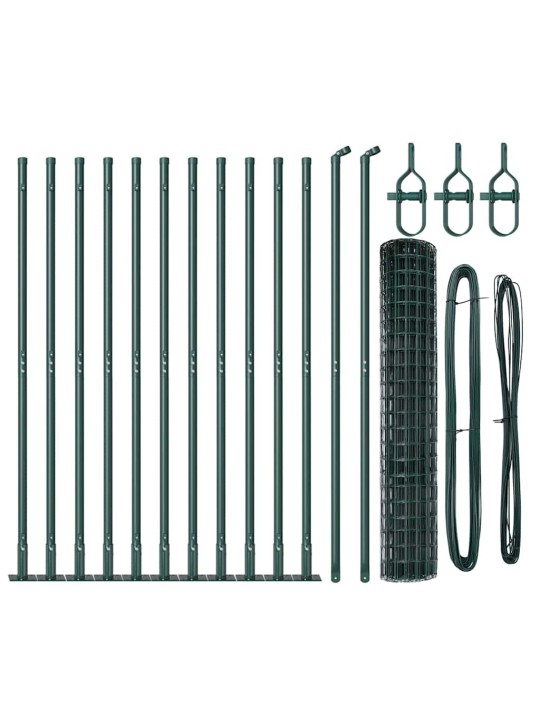 Aed koos postidega roheline 1.2 x 25 m teras
