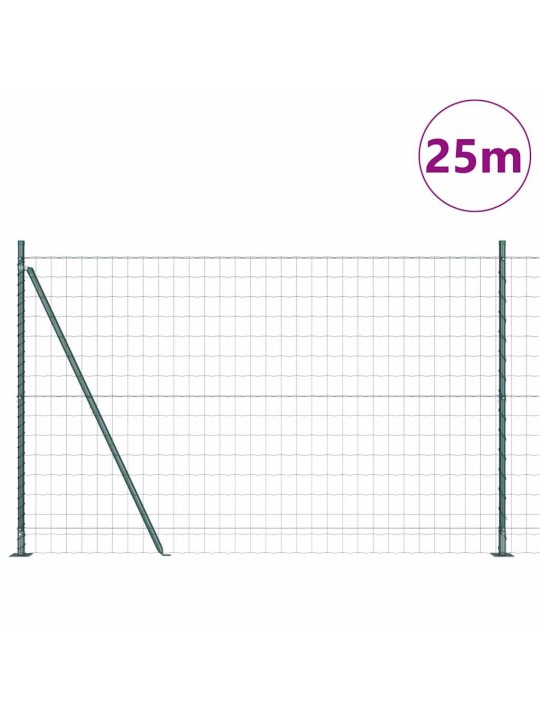 Aed koos postidega roheline 1.2 x 25 m teras