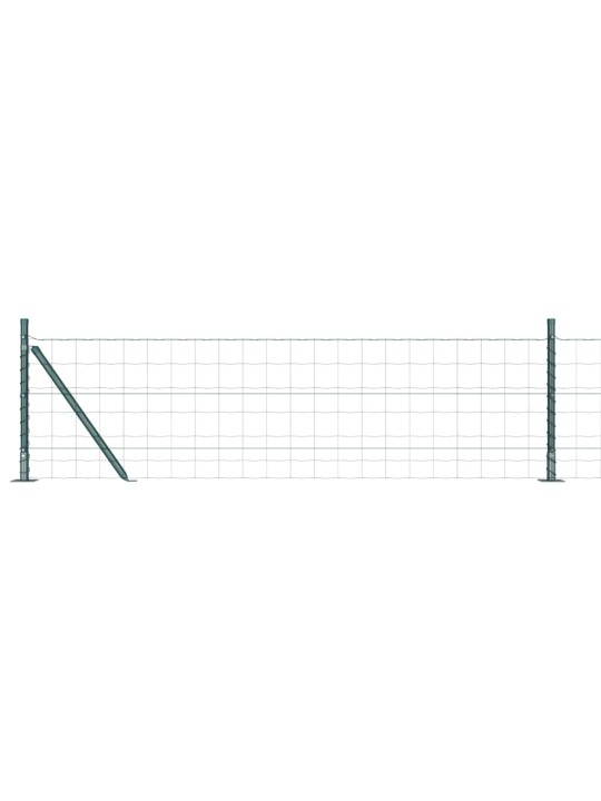 Aed koos postidega roheline 0.4 x 25 m teras