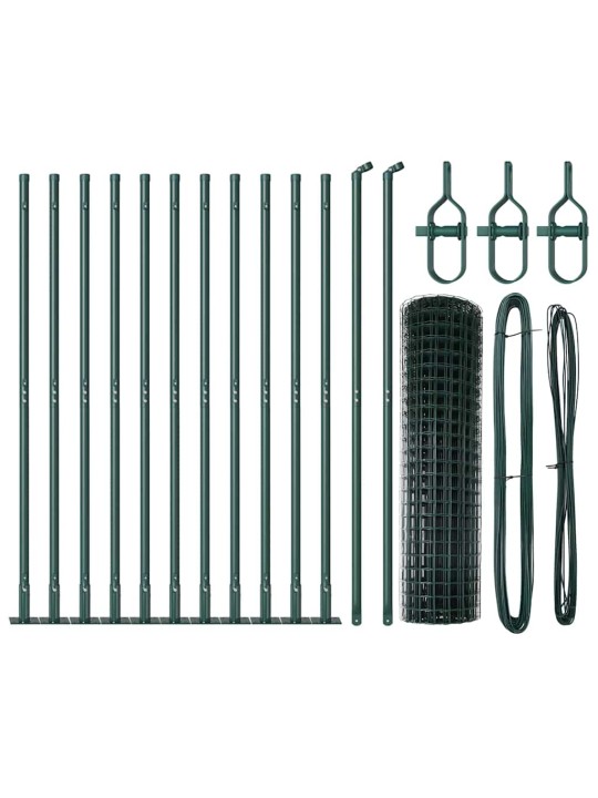 Aed koos postidega roheline 1 x 25 m teras