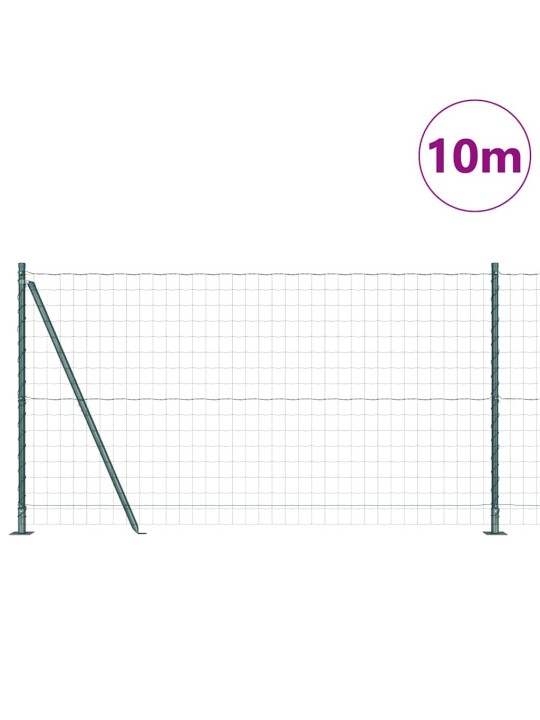Aed koos postidega roheline 1.2 x 10 m teras