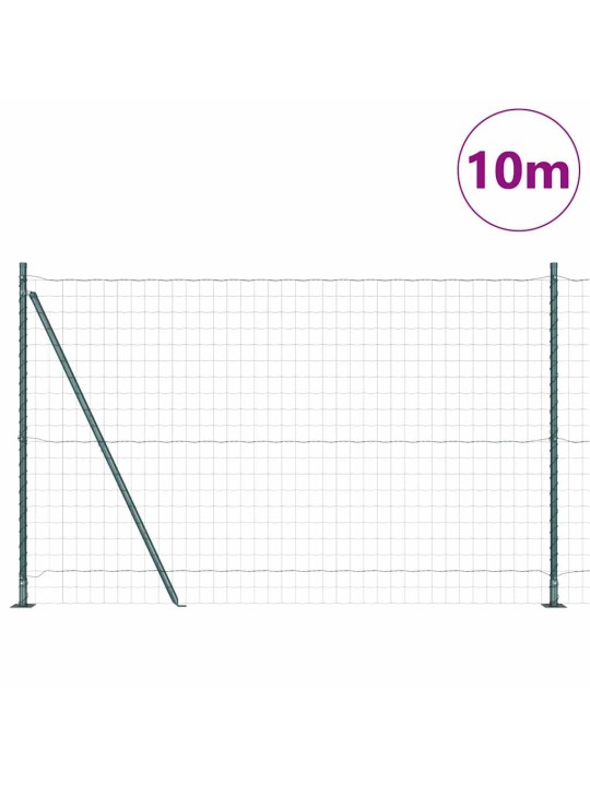 Aed koos postidega roheline 1.6 x 10 m teras