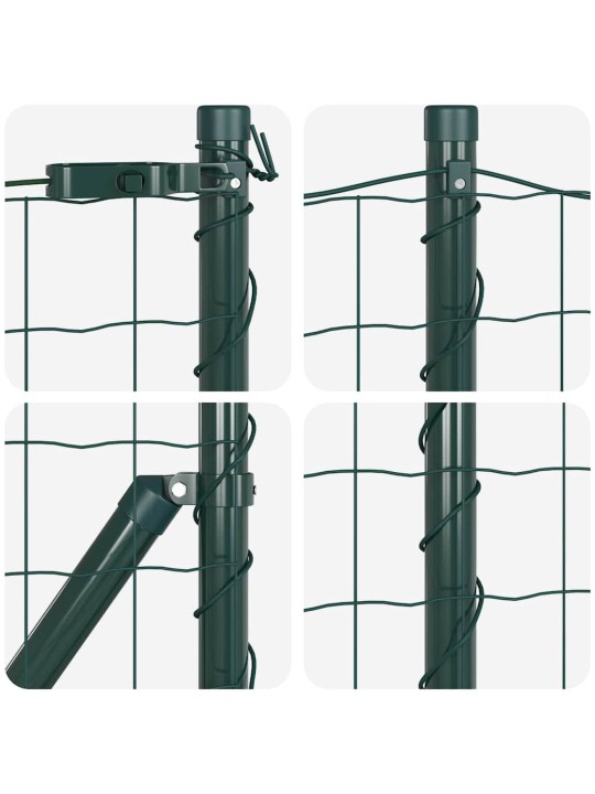Aed koos postidega roheline 1 x 25 m teras