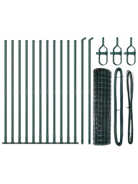 Aed koos postidega roheline 1 x 25 m teras