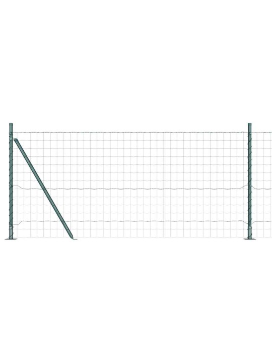 Aed koos postidega roheline 1 x 25 m teras