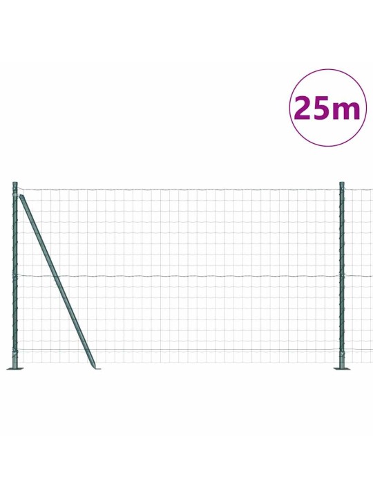 Aed koos postidega roheline 1.2 x 25 m teras