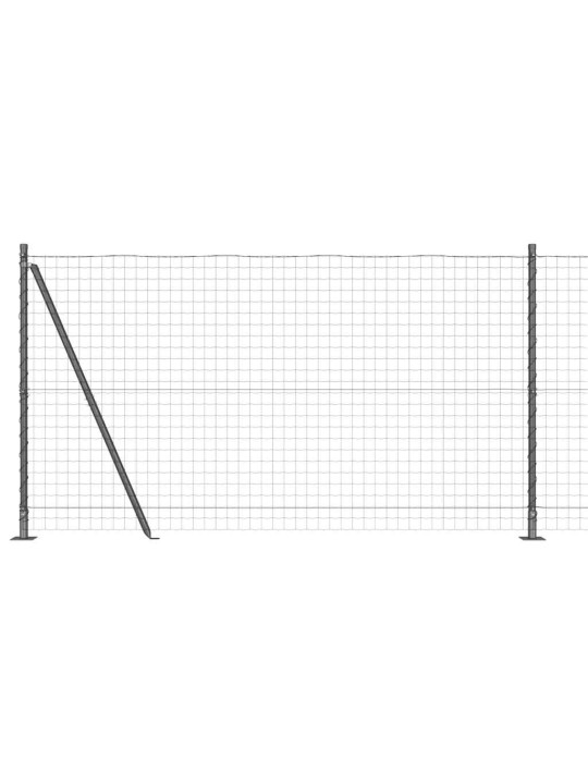 Aed koos postidega hall 1.2 x 25 m teras