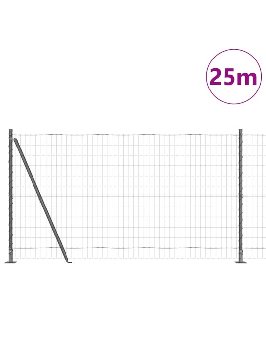 Aed koos postidega hall 1.2 x 25 m teras