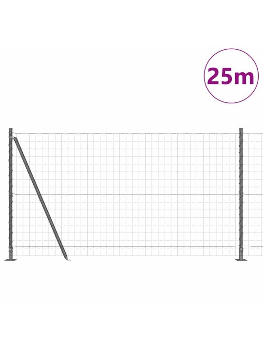 Aed koos postidega hall 1.2 x 25 m teras