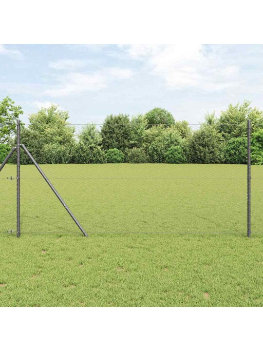 Aed koos postidega hall 1 x 10 m pvc kaetud teras