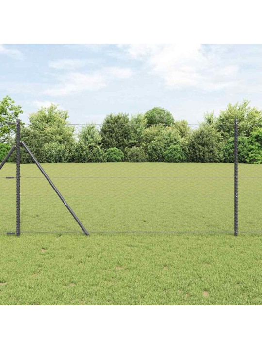 Aed koos postidega hall 1 x 25 m pvc kaetud teras