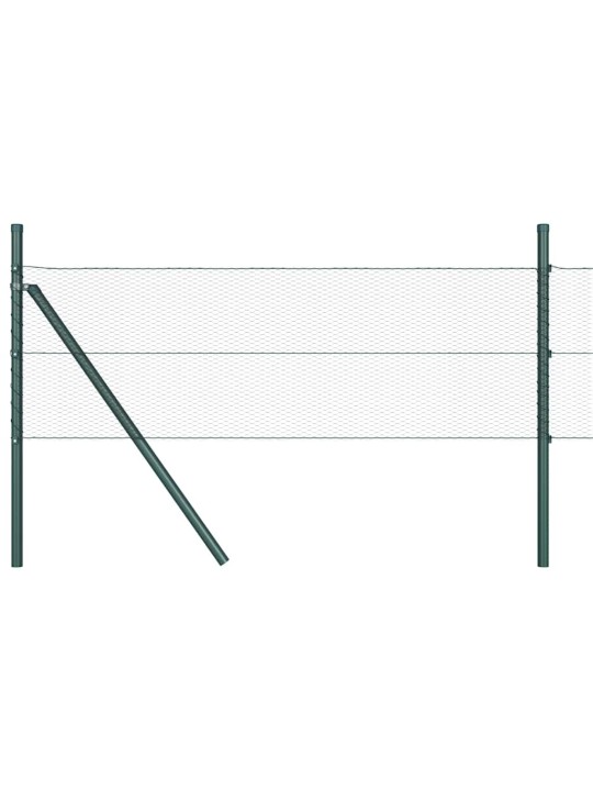 Aed koos postidega hall 0.5 x 50 m pvc kaetud teras