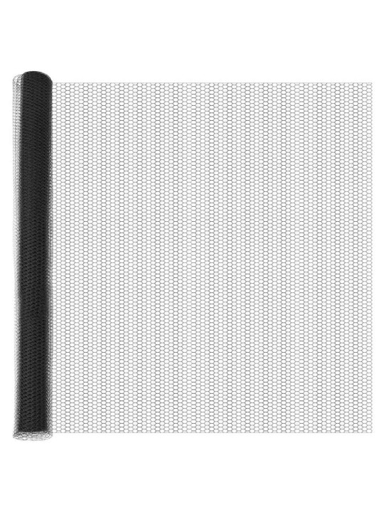 Aed koos postidega hall 1 x 100 m pvc kaetud teras