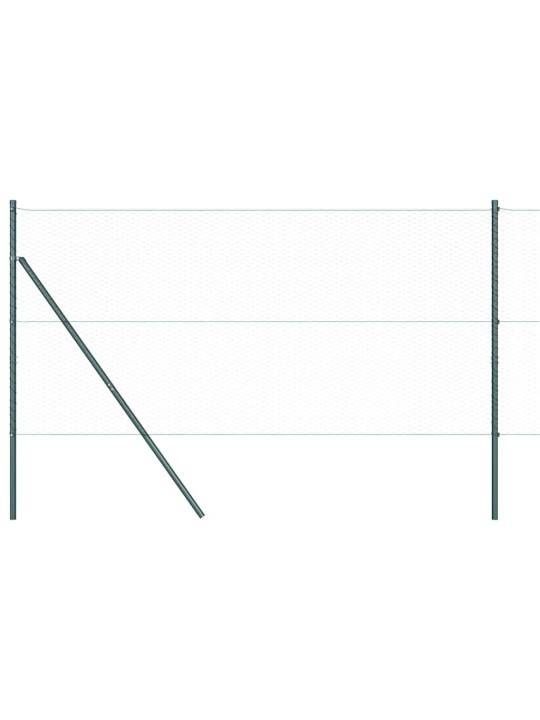 Aed koos postidega hall 1 x 100 m pvc kaetud teras