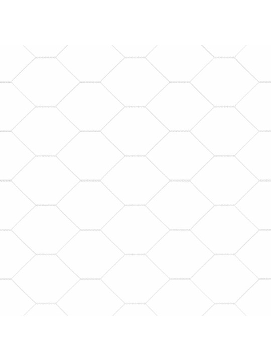 Aed koos postidega hõbedane 1.2 x 25 m pvc kaetud teras