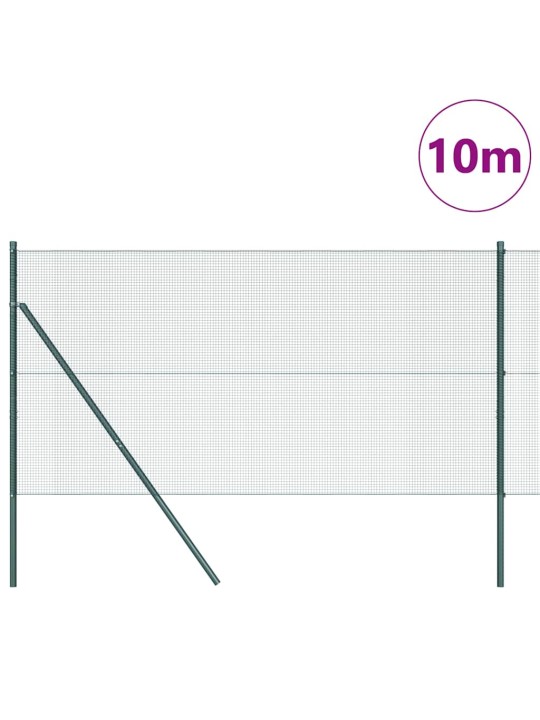 Aed koos postidega roheline 1.2 x 10 m teras