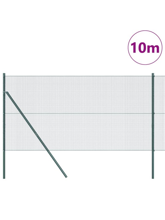 Aed koos postidega roheline 1.2 x 10 m teras