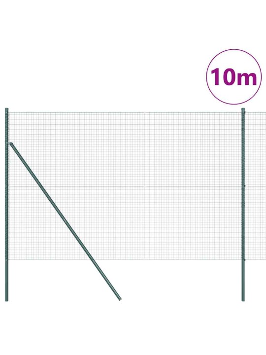 Aed koos postidega roheline 1.6 x 10 m teras