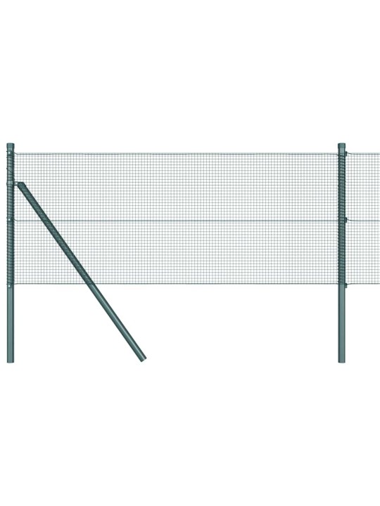 Aed koos postidega roheline 0.4 x 25 m teras