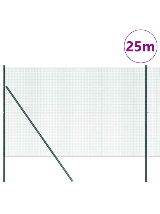 Aed koos postidega roheline 1.5 x 25 m teras